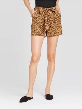 A New Day Cheetah Print Shorts